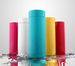 Drinkware Pack: 400ml Artiart Butterfly Thermal Suction Bottle/Tumbler