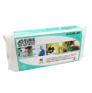 Protection Pack: ASSURE 40X Wet Wipes, 40 Pcs/Packet