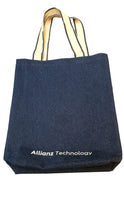 Load image into Gallery viewer, A3 Denim Tote Bag - With Customised A6 Message Card
