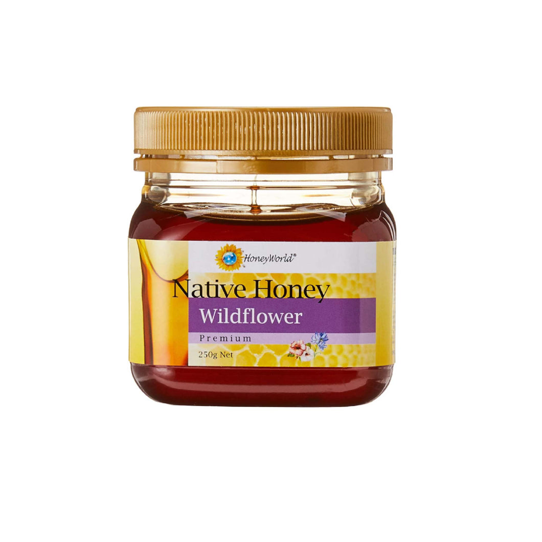 Immunity Pack: 250g HoneyWorld® Native Honey Wildflower