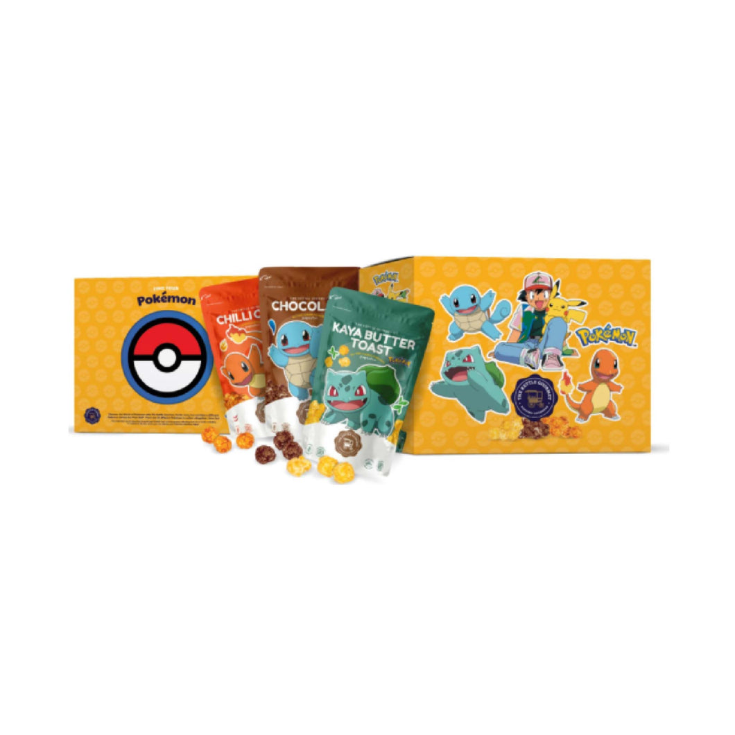 Other Local Snacks (Halal): Limited Edition The Kettle Gourmet Pokemon Popcorn Goodie Pack