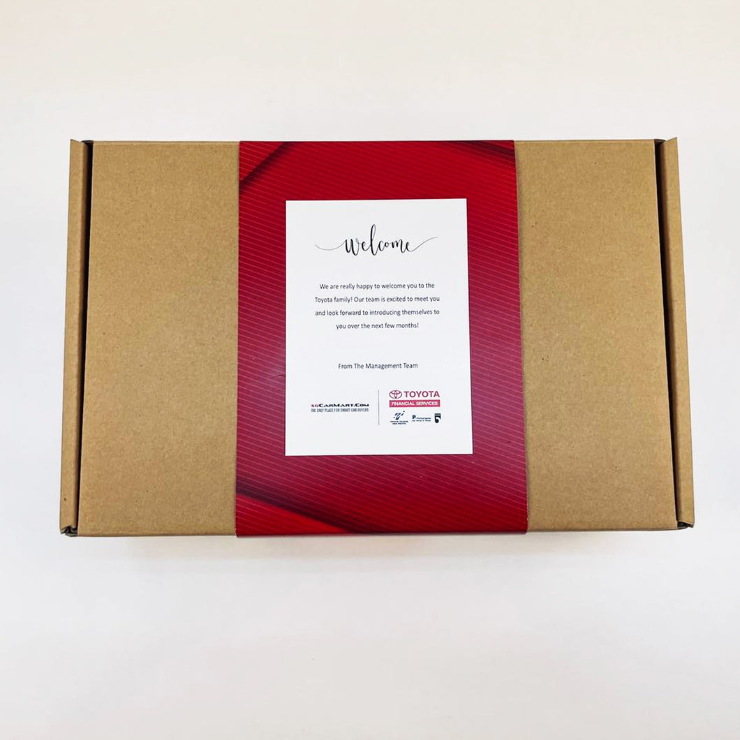 Kraft Box Customised Belly Wrap – Care Package Singapore: Your