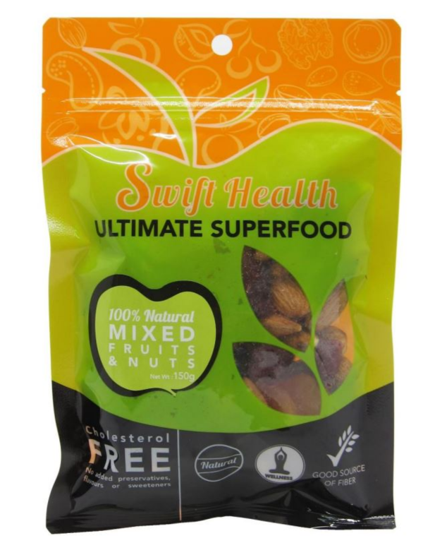 Healthy Snack: 150g Swift Health Mixed Fruits & Nuts