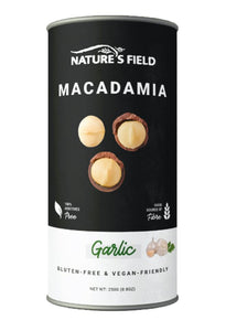 Healthy Snack: 250gsm Nature's Field Macadamia Nuts