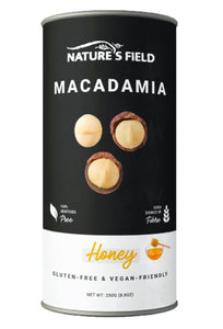 Healthy Snack: 250gsm Nature's Field Macadamia Nuts