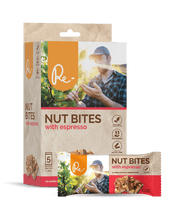 Load image into Gallery viewer, 30g Refoods Nut Bites with Espresso / Orange I Halal
