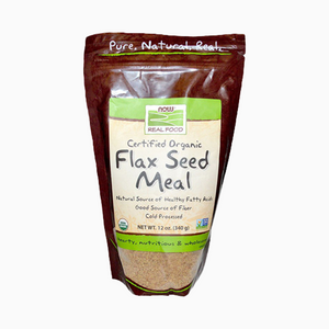 Wellness Pack: NOW Real Food® Organic Flax Seed Meal 340g
