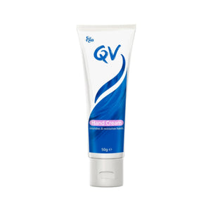 Protection Pack: 50g QV Hand Cream. Country of Origin: Australia.