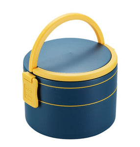 Others: Double Layer Round Lunch Box (BPA-Free, Microwave Heating only)