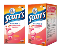 Immunity Pack: 100g Scott’s Vitamin C Pastilles (Peach)