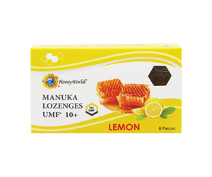 Immunity Pack: HONEYWORLD® Manuka UMF 10+ Lemon Lozenges 8pcs