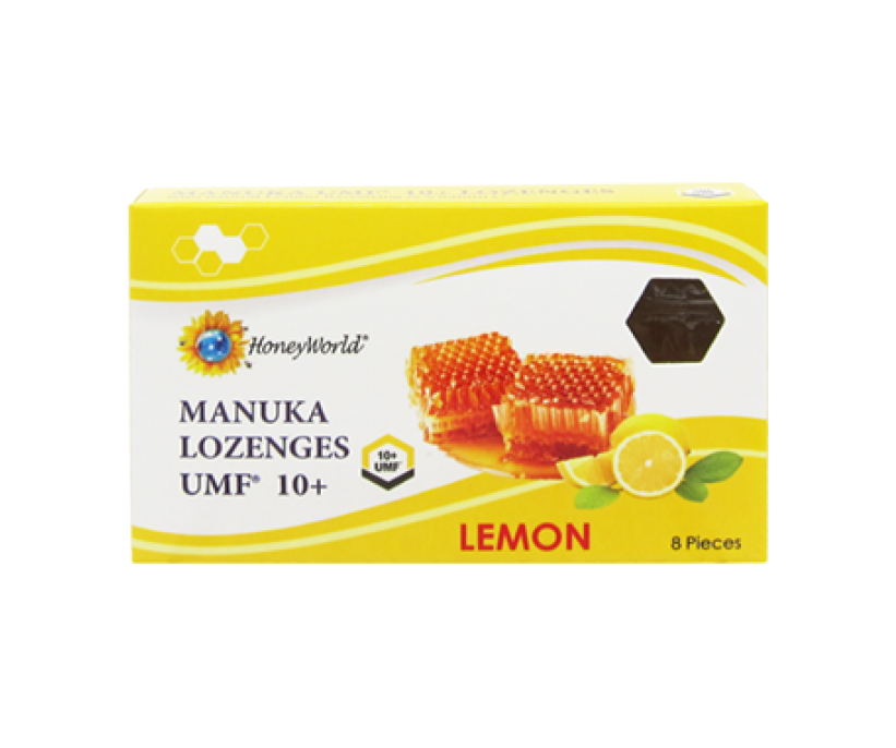 Immunity Pack: HONEYWORLD® Manuka UMF 10+ Lemon Lozenges 8pcs