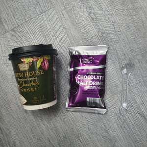 Drinks Pack (Halal): Coffee Hock Brew House - Chocolate Malt Drink Cup