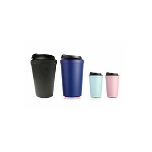 Drinkware Pack: 340ml Artiart Non-Slip Suction Coffee Cup