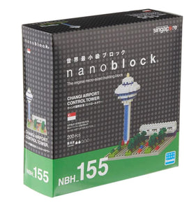 Games Pack: Nanoblock Merlion or Changi Airport Control Tower Building Kit
