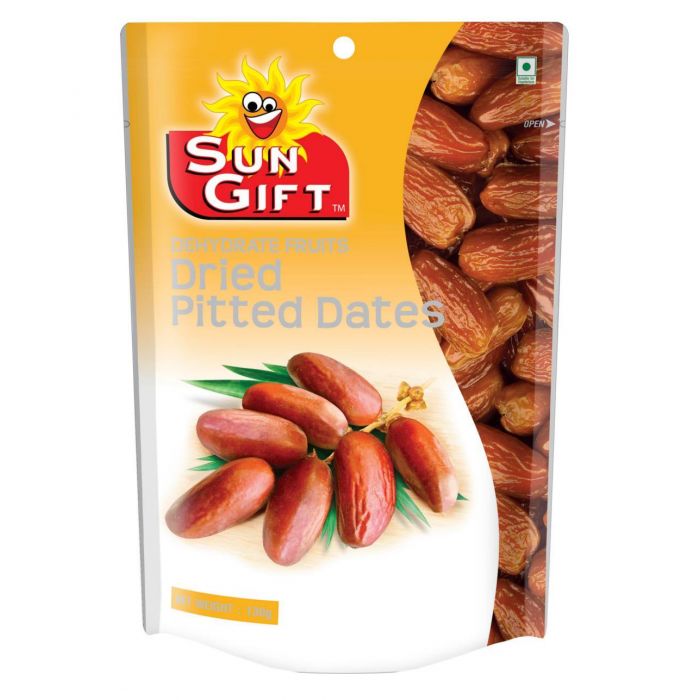 Healthy Snack (Halal): 130g Sungift Dried Pitted Dates