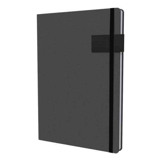 Others: Collins Gaia - Notebook A5 Ruled-Black