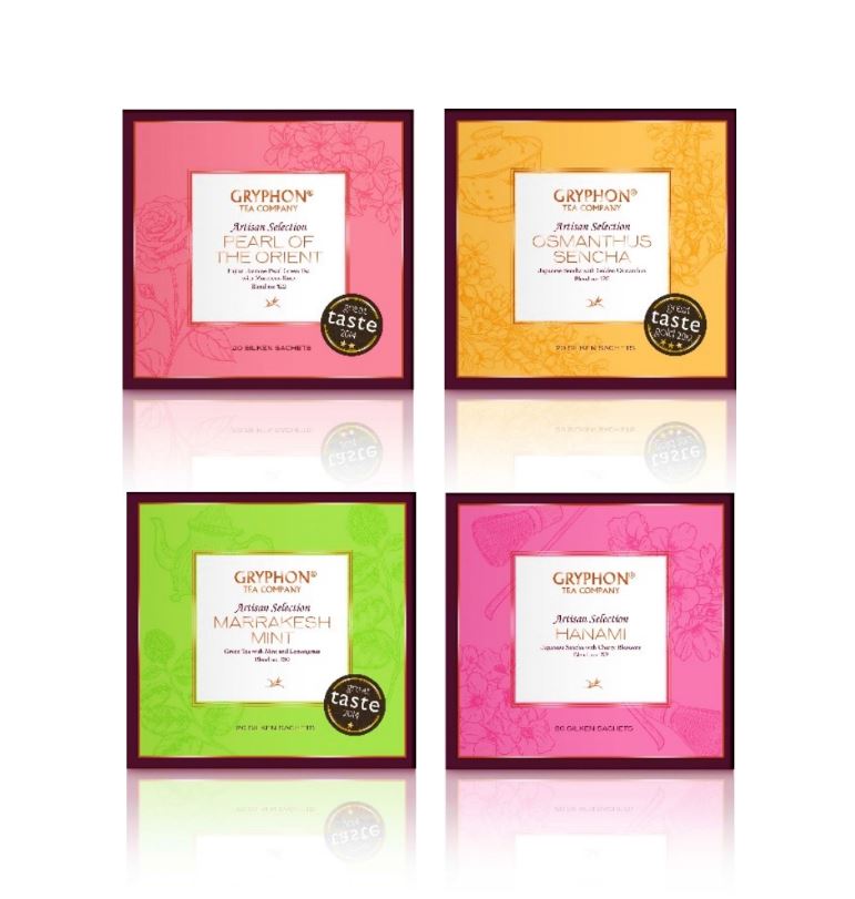 Drinks Pack: GRYPHON® TEA COMPANY - The Artisan Selection - Green Tea Category (Assorted Flavours)
