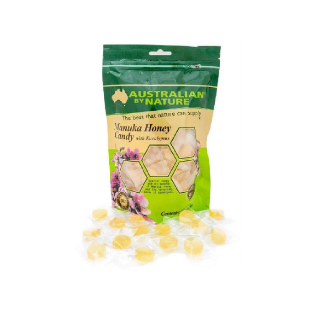 Healthy Snack: Australian By Nature Bio-Active Manuka Honey NPA 12+ & Eucalyptus Candy, 30's Bag