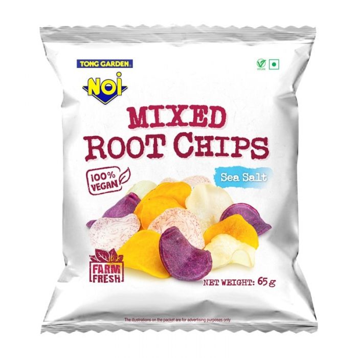 Halal | Local Snack: 65g NOi Sea Salt Mixed Root Chips – Care Package ...