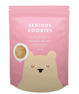 Other Snacks: 170g Serious Cookies Chewy Choc Chip or Chewy Double Choc or Coconut Delight or White Choc Macadamia Flavour