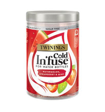 Load image into Gallery viewer, Drinks Pack (Halal): Twinings Cold Infuse Tea - Watermelon- Strawberry &amp; Mint (12s x 2.5g)

