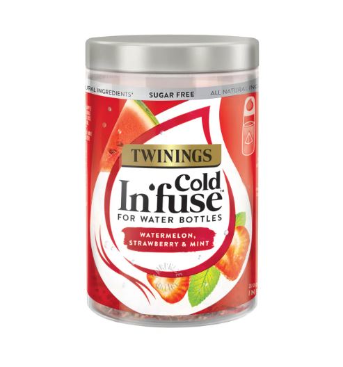 Drinks Pack: Twinings Cold Infuse Tea - Watermelon- Strawberry & Mint (12s x 2.5g)